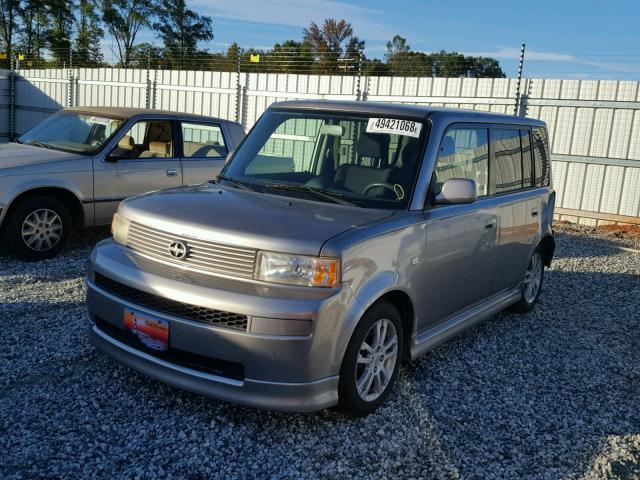 JTLKT324350187408 - 2005 TOYOTA SCION XB Сұр фото 2