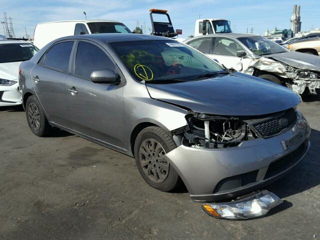 KNAFU4A27C5487238 - 2012 KIA FORTE EX CHARCOAL photo 1