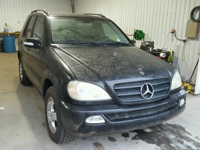 4JGAB57E94A493962 - 2004 MERCEDES-BENZ ML 350 BLACK photo 1