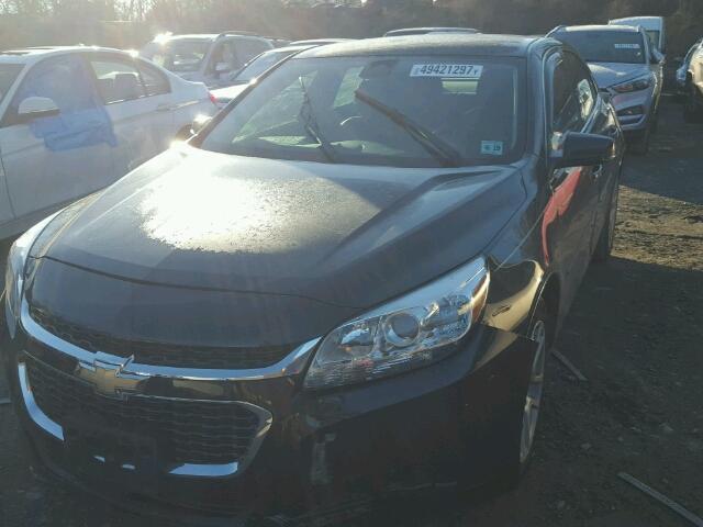 1G11C5SL3EF161424 - 2014 CHEVROLET MALIBU 1LT BLACK photo 2