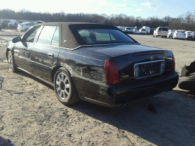 1G6KD54Y44U213383 - 2004 CADILLAC DEVILLE BLACK photo 3