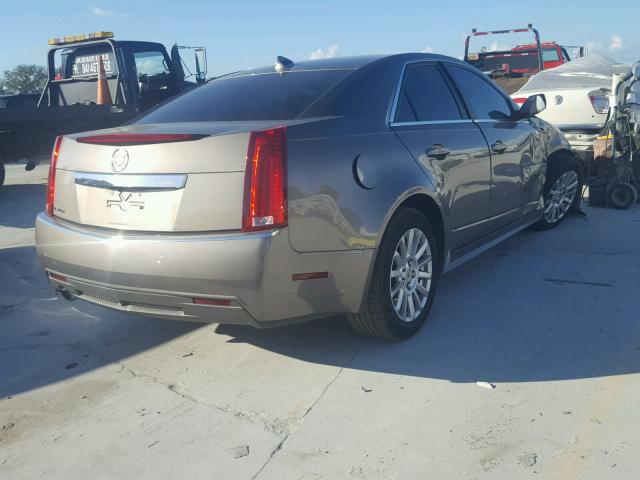 1G6DE5E51C0139923 - 2012 CADILLAC CTS LUXURY BROWN photo 4