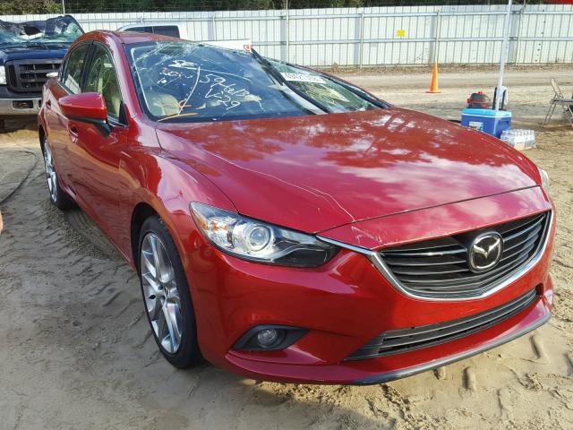 JM1GJ1W64E1125310 - 2014 MAZDA 6 GRAND TO RED photo 1