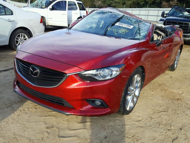 JM1GJ1W64E1125310 - 2014 MAZDA 6 GRAND TO RED photo 2