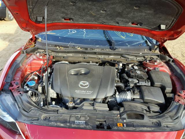 JM1GJ1W64E1125310 - 2014 MAZDA 6 GRAND TO RED photo 7