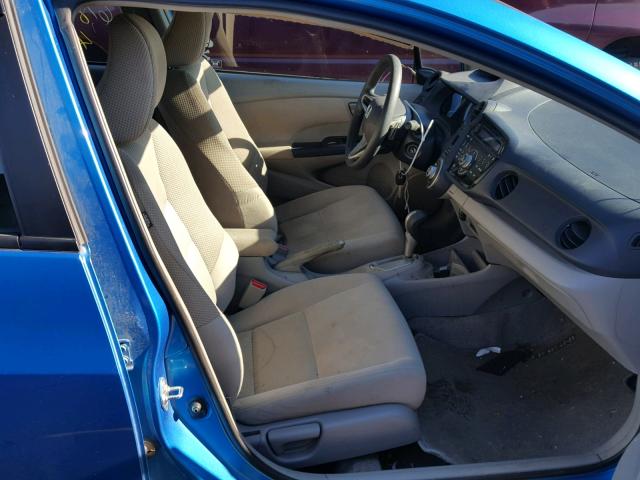 JHMZE2H7XAS001571 - 2010 HONDA INSIGHT EX BLUE photo 5