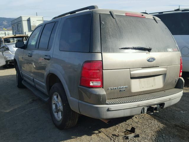 1FMZU73W22ZA62031 - 2002 FORD EXPLORER X BROWN photo 3