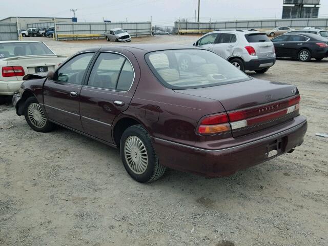 JNKCA21D6VT513538 - 1997 INFINITI I30 MAROON photo 3