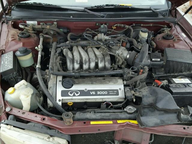 JNKCA21D6VT513538 - 1997 INFINITI I30 MAROON photo 7