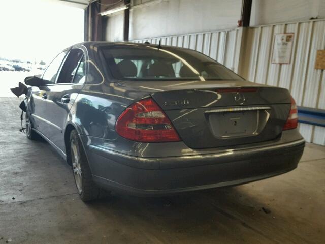 WDBUF56J86A978132 - 2006 MERCEDES-BENZ E 350 GRAY photo 3