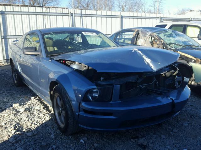 1ZVHT82H365153718 - 2006 FORD MUSTANG GT BLUE photo 1