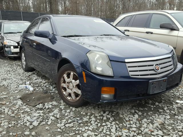 1G6DM57T660112204 - 2006 CADILLAC CTS BLUE photo 1