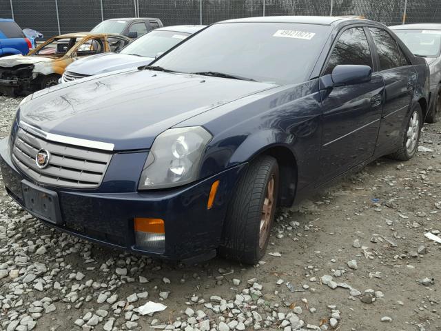 1G6DM57T660112204 - 2006 CADILLAC CTS BLUE photo 2