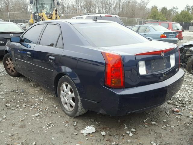 1G6DM57T660112204 - 2006 CADILLAC CTS BLUE photo 3