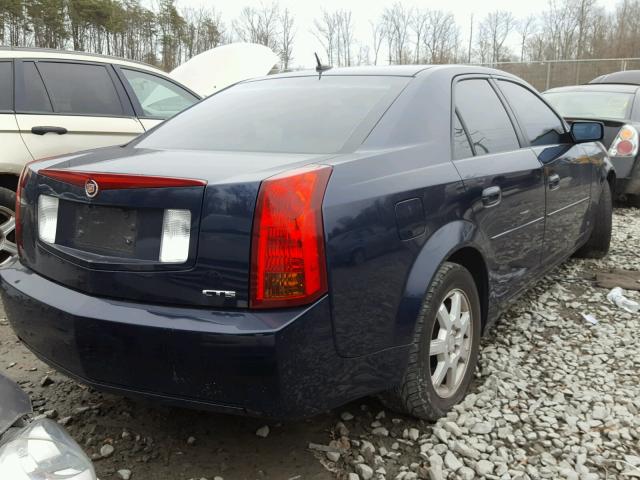 1G6DM57T660112204 - 2006 CADILLAC CTS BLUE photo 4