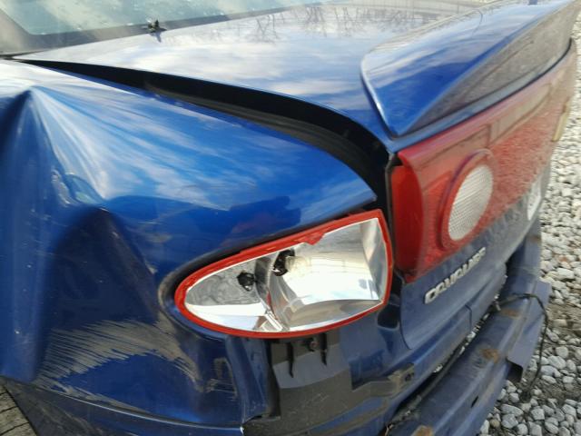 1G1JC12F147227013 - 2004 CHEVROLET CAVALIER BLUE photo 10