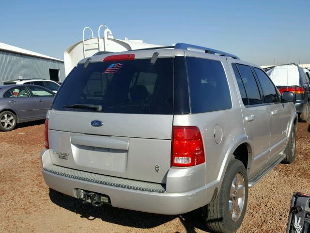 1FMZU75W04UB40156 - 2004 FORD EXPLORER L SILVER photo 4