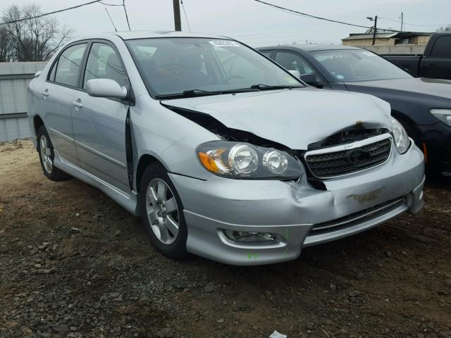 2T1BR32E87C846255 - 2007 TOYOTA COROLLA CE SILVER photo 1