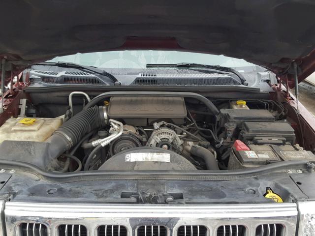 1J8HG48K48C149591 - 2008 JEEP COMMANDER RED photo 7