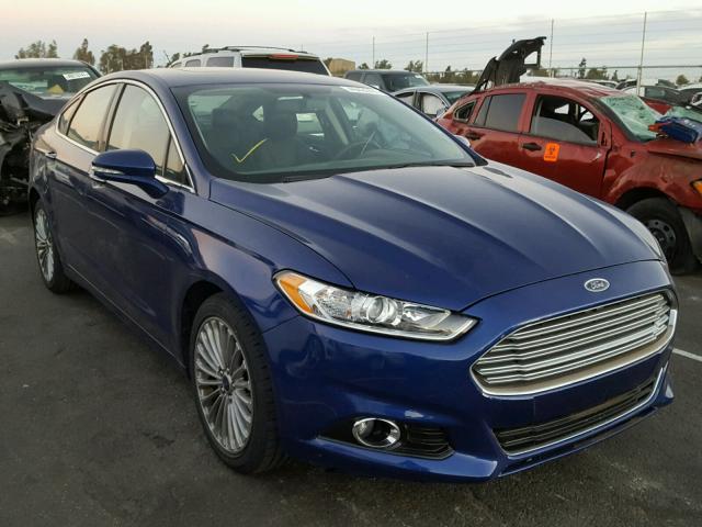 3FA6P0K90GR331842 - 2016 FORD FUSION TIT BLUE photo 1