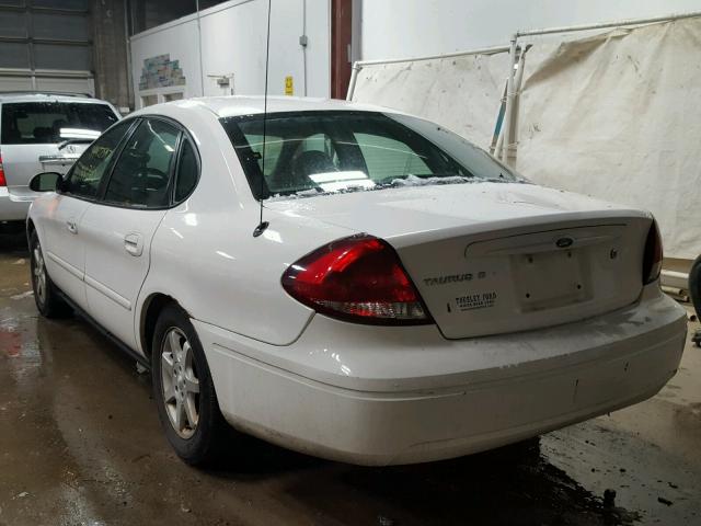 1FAFP56UX6A207744 - 2006 FORD TAURUS SEL WHITE photo 3