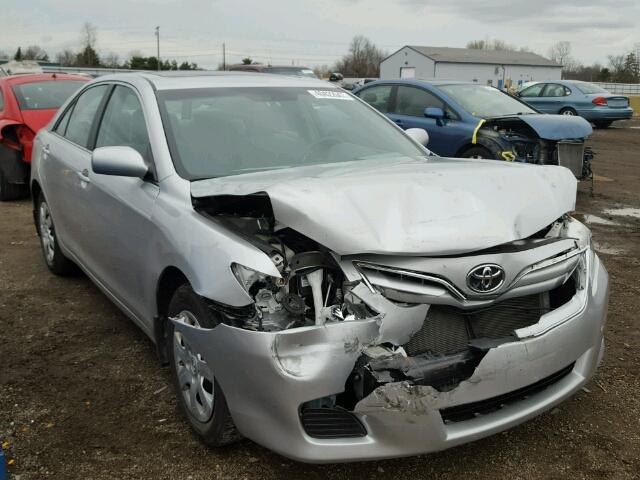 4T1BF3EK1AU093071 - 2010 TOYOTA CAMRY BASE SILVER photo 1