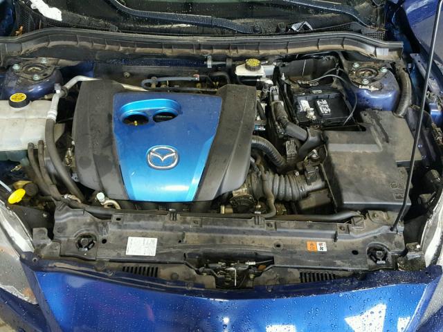 JM1BL1L77D1743527 - 2013 MAZDA 3 I BLUE photo 7