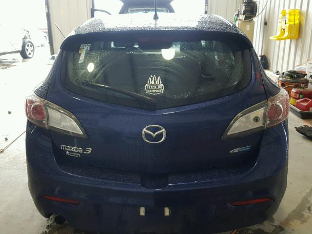 JM1BL1L77D1743527 - 2013 MAZDA 3 I BLUE photo 9