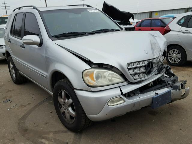 4JGAB57E44A475644 - 2004 MERCEDES-BENZ ML 350 SILVER photo 1