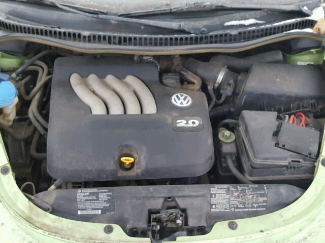 3VWBK21C02M453703 - 2002 VOLKSWAGEN NEW BEETLE 绿色 照片 7