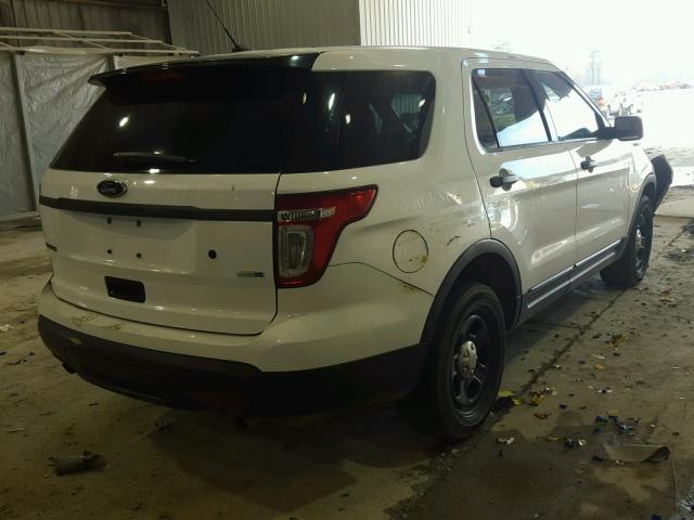 1FM5K8AR9FGC08417 - 2015 FORD EXPLORER P WHITE photo 4