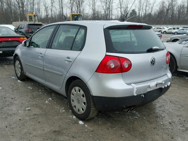 WVWCB71K78W223371 - 2008 VOLKSWAGEN RABBIT GRAY photo 3