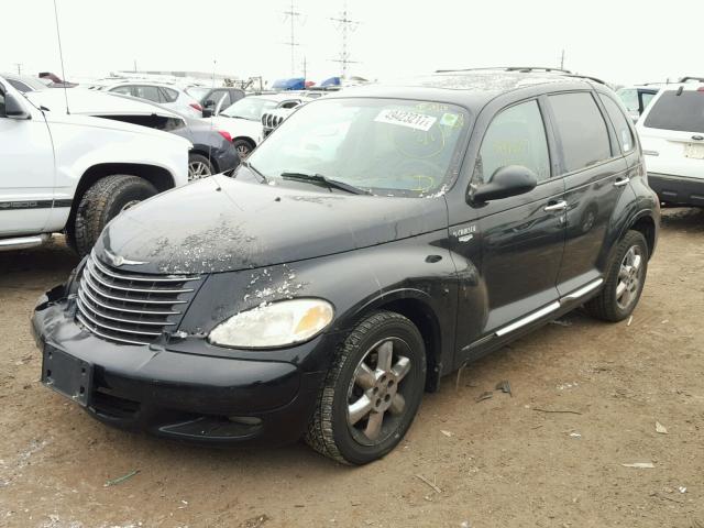 3C8FY68824T231165 - 2004 CHRYSLER PT CRUISER BLACK photo 2