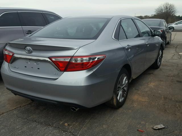 4T1BF1FK4HU737255 - 2017 TOYOTA CAMRY LE SILVER photo 4