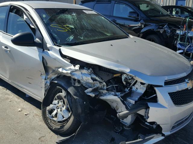 1G1PA5SH0D7148442 - 2013 CHEVROLET CRUZE LS SILVER photo 9