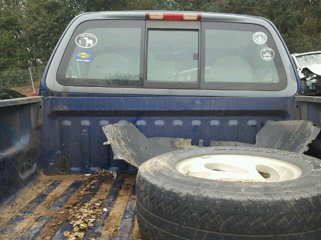 1FTRF18L4WNB87300 - 1998 FORD F150 BLUE photo 6