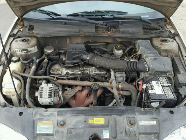 1G1JC1246Y7244880 - 2000 CHEVROLET CAVALIER TAN photo 7