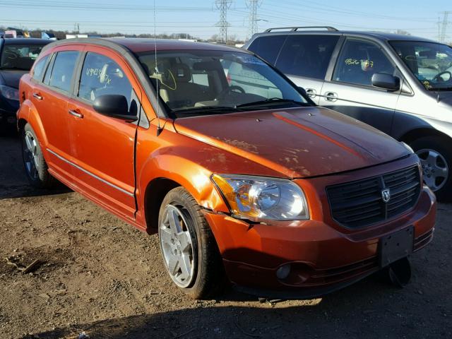 1B3HE78K37D556648 - 2007 DODGE CALIBER R/ ORANGE photo 1