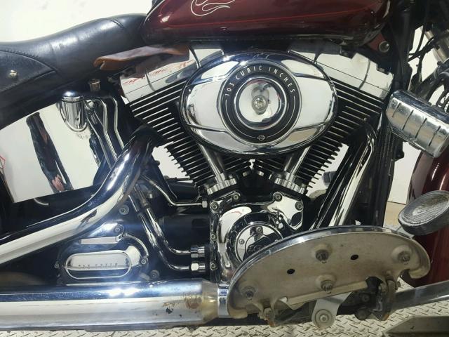 1HD1BWV17EB044090 - 2014 HARLEY-DAVIDSON FLSTC HERI RED photo 12