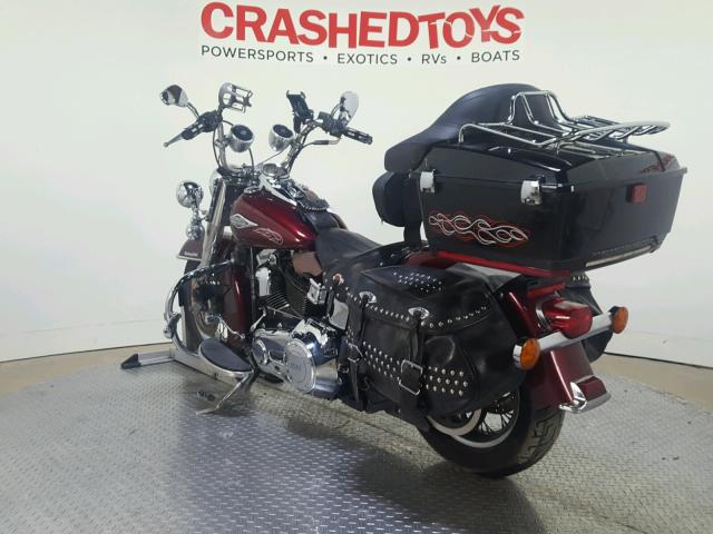 1HD1BWV17EB044090 - 2014 HARLEY-DAVIDSON FLSTC HERI RED photo 6