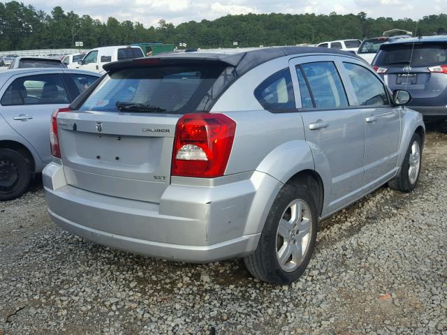 1B3HB48A19D104781 - 2009 DODGE CALIBER SX SILVER photo 4