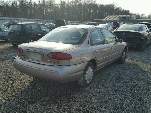 1FALP65L4TK194027 - 1996 FORD CONTOUR GL TAN photo 4