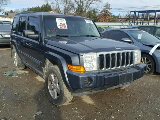 1J8HG48K97C527130 - 2007 JEEP COMMANDER BLUE photo 1