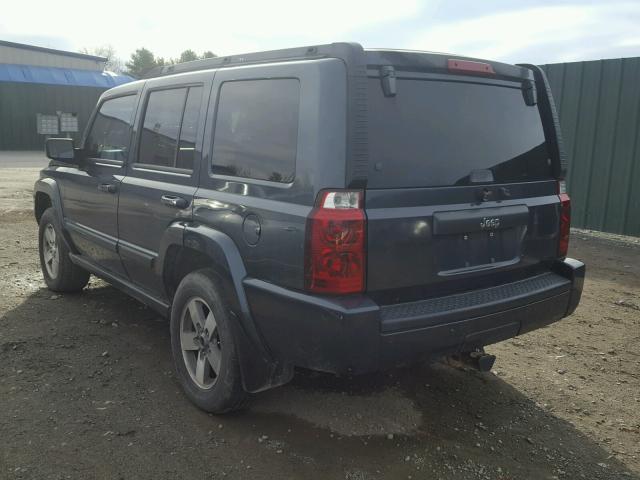 1J8HG48K97C527130 - 2007 JEEP COMMANDER BLUE photo 3