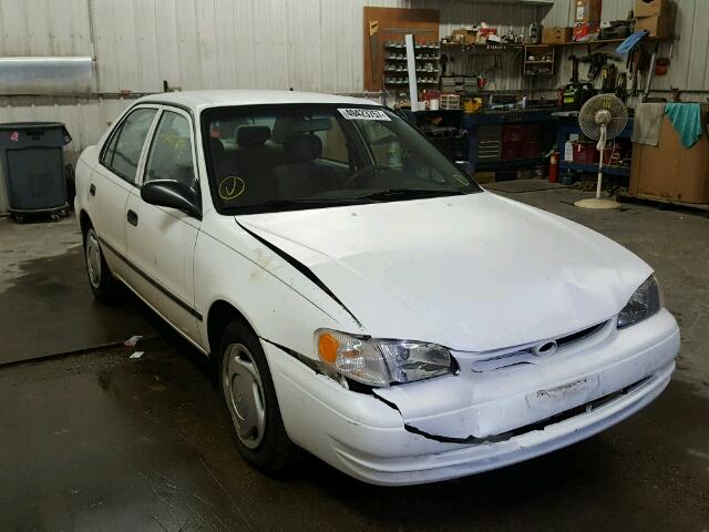 1NXBR12E4YZ371210 - 2000 TOYOTA COROLLA VE WHITE photo 1