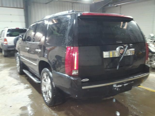 1GYFK63867R149702 - 2007 CADILLAC ESCALADE L BLACK photo 3