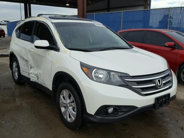 5J6RM3H76DL001411 - 2013 HONDA CR-V EXL 白色 照片 1