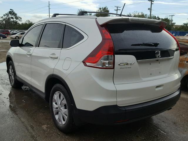 5J6RM3H76DL001411 - 2013 HONDA CR-V EXL 白色 照片 3