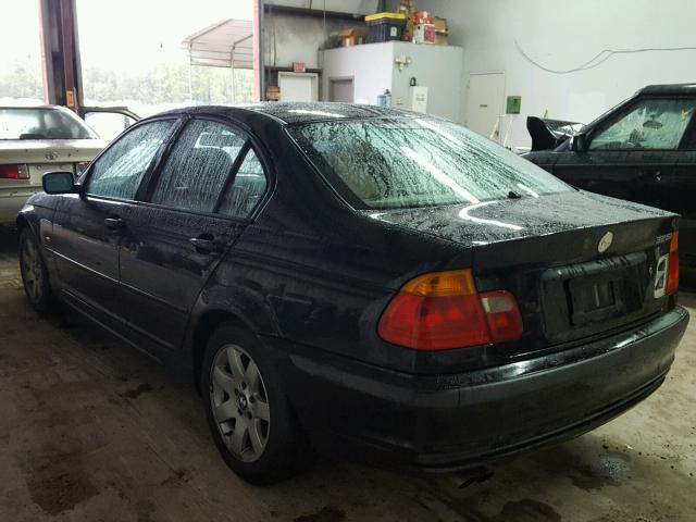 WBAAV33411FU80437 - 2001 BMW 325 I BLACK photo 3