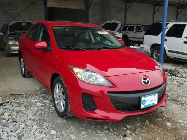 JM1BL1WP2D1822924 - 2013 MAZDA 3 I RED photo 1